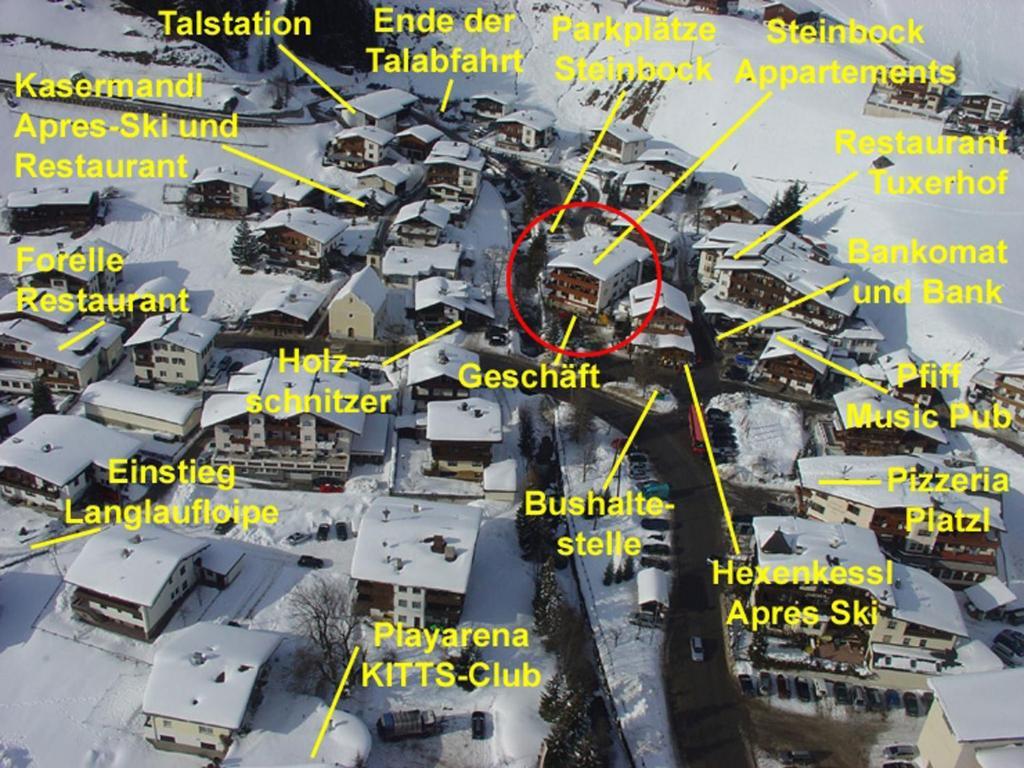 Appartements Steinbock - Ski-In & Ski-Out Tux Bagian luar foto